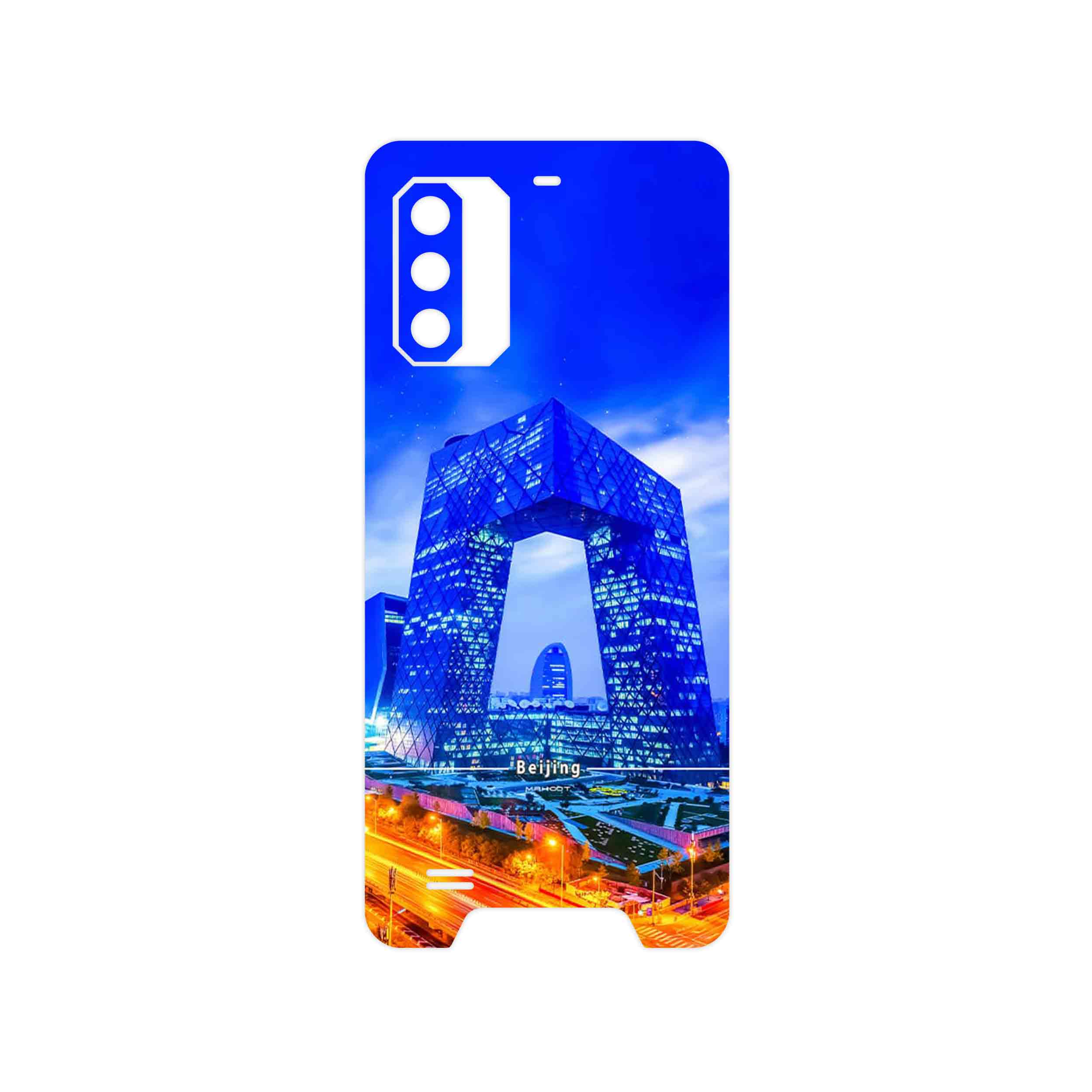 برچسب پوششی ماهوت مدل Beijing city مناسب برای گوشی موبایل یولفون Armor 7