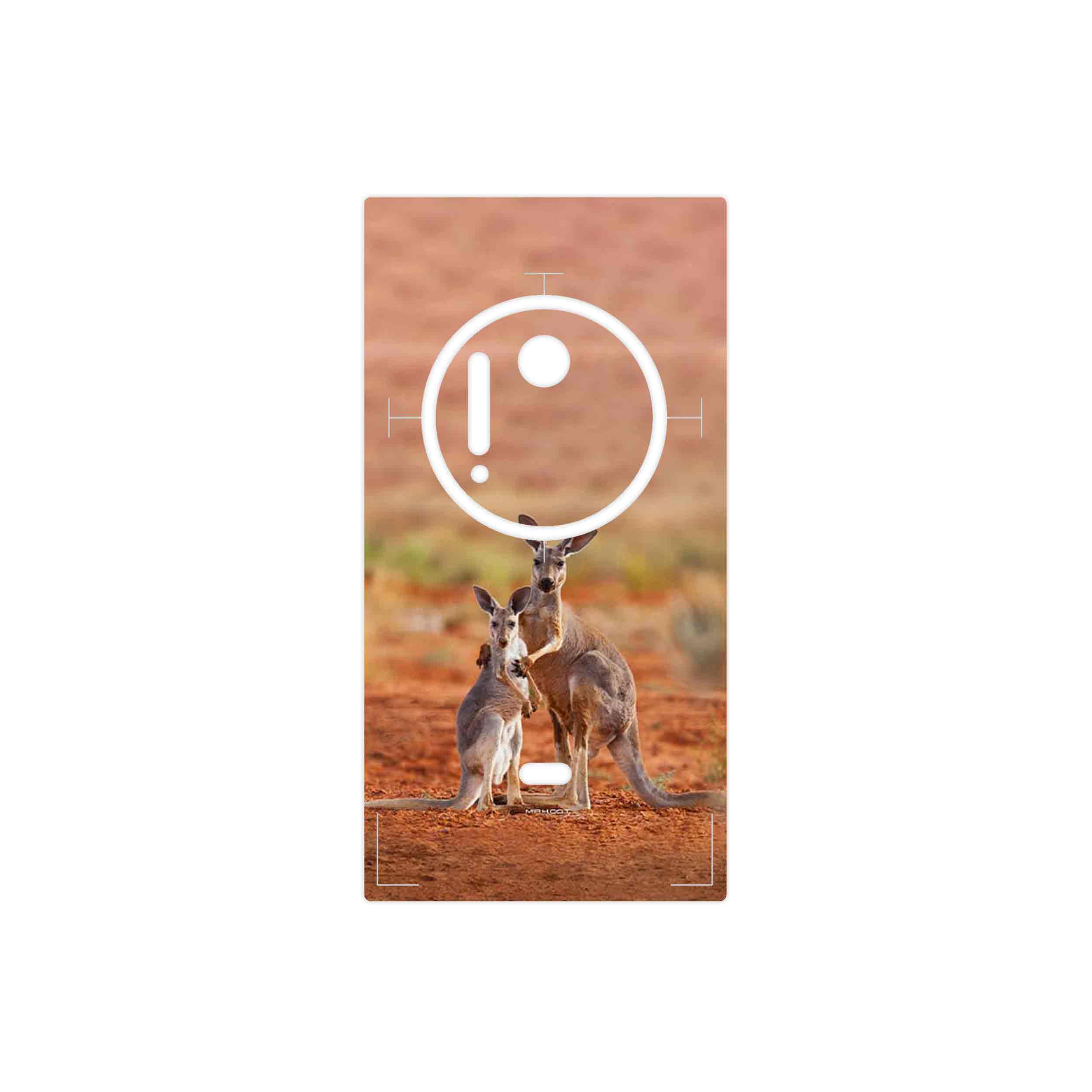 برچسب پوششی ماهوت مدل Kangaroo مناسب برای گوشی موبایل نوکیا Lumia 1020