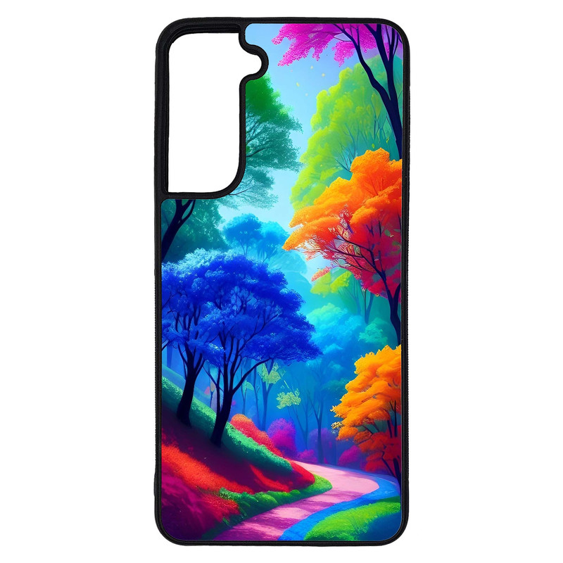 کاور طرح منظره کد G-164 مناسب برای گوشی موبایل سامسونگ Galaxy S21 FE | دیجی قاب دونی