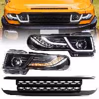 جفت چراغ اسپرت جلو تویوتا FJ  2007-2015