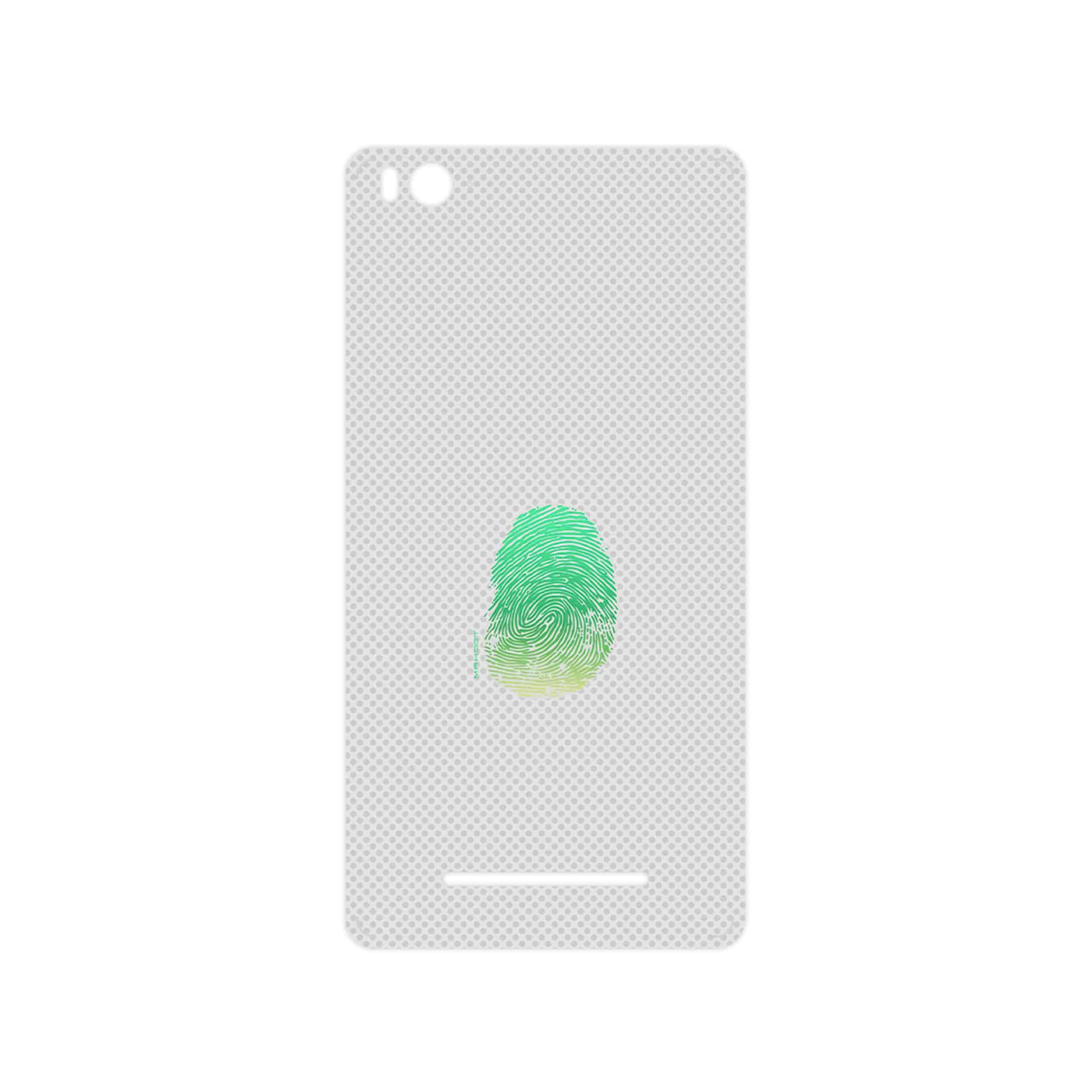 برچسب پوششی ماهوت مدل Minimal Fingerprint مناسب برای گوشی موبایل شیائومی Mi 4i