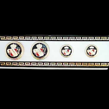 دکمه پایه دار طرح فلز سایز 2