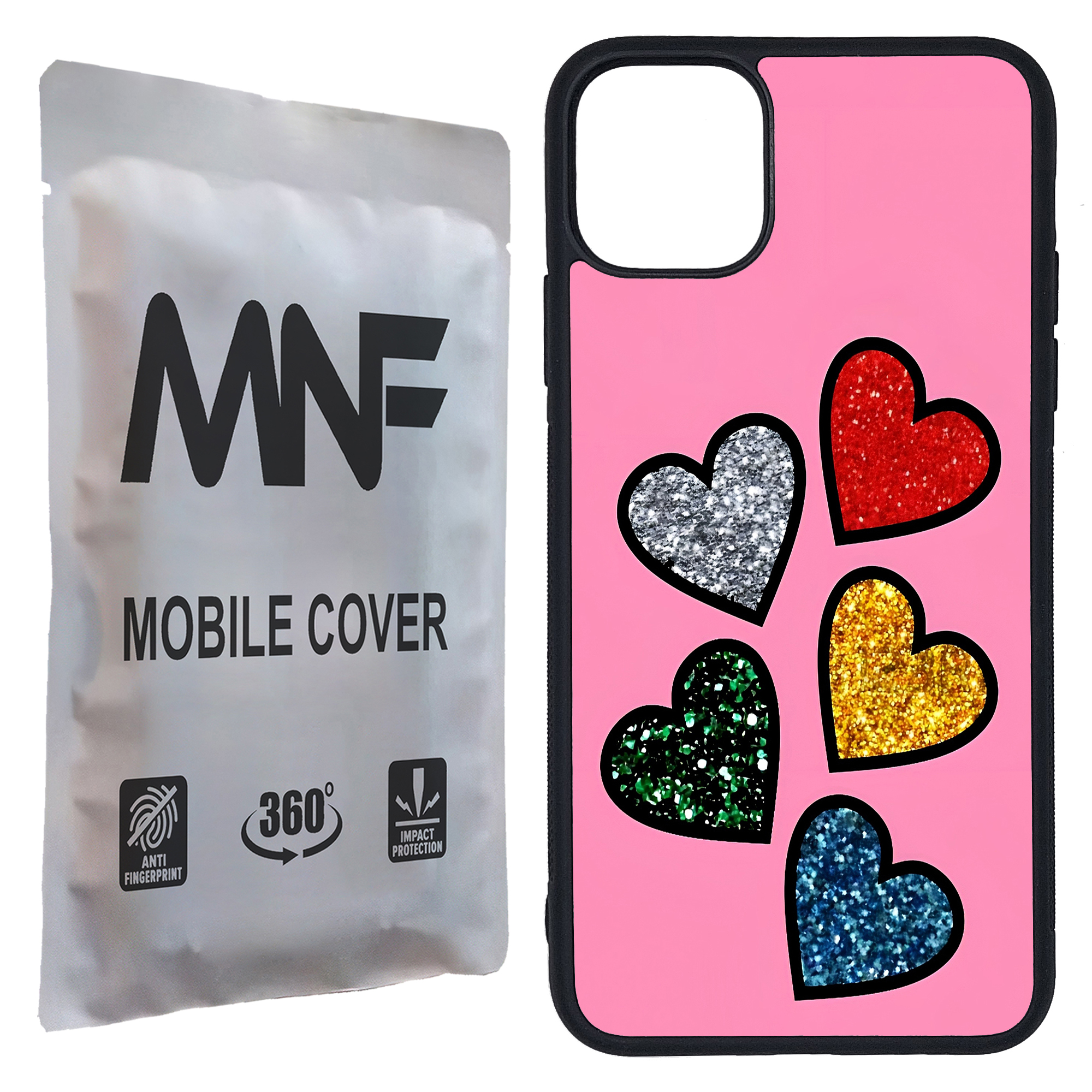 کاور ام ان اف طرح قلبی فانتزی کد P-040 مناسب برای گوشی موبایل اپل iPhone 11 Pro Max