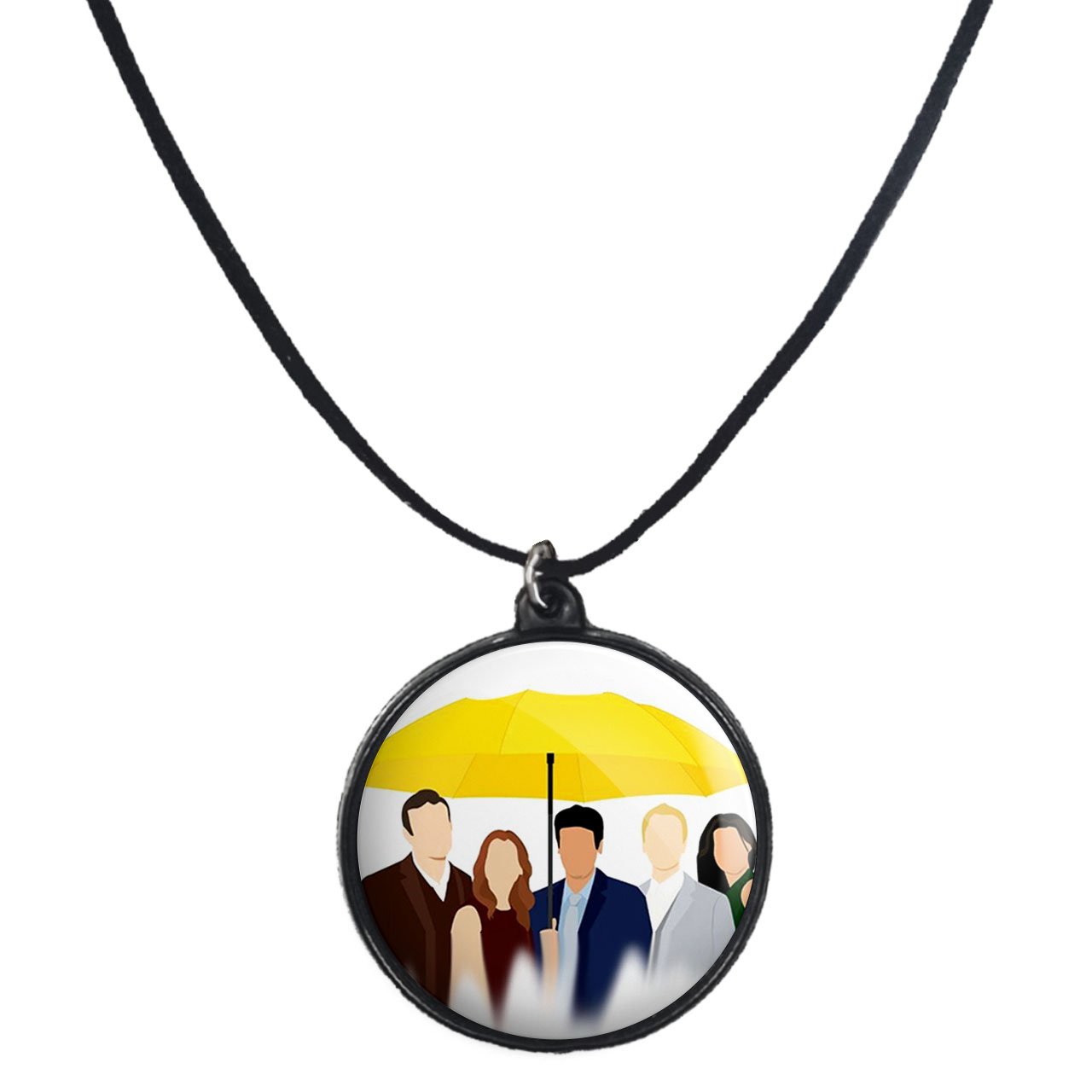 گردنبند پرمانه طرح فرندز کد pmb.18764 مدل دو طرفه