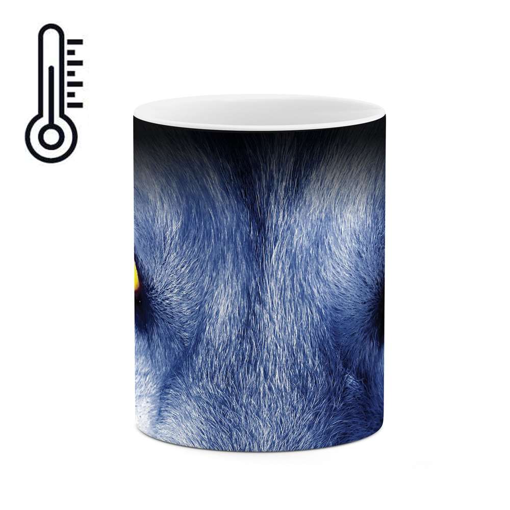 ماگ حرارتی طرح چشم گرگ مدل mgh00463