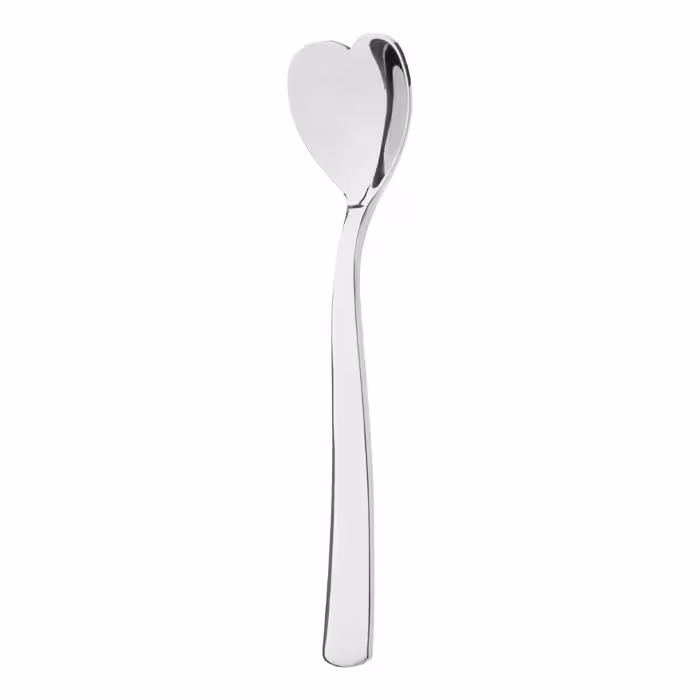 قاشق چای خوری پاشا مدل قلبی بسته 6 عددی