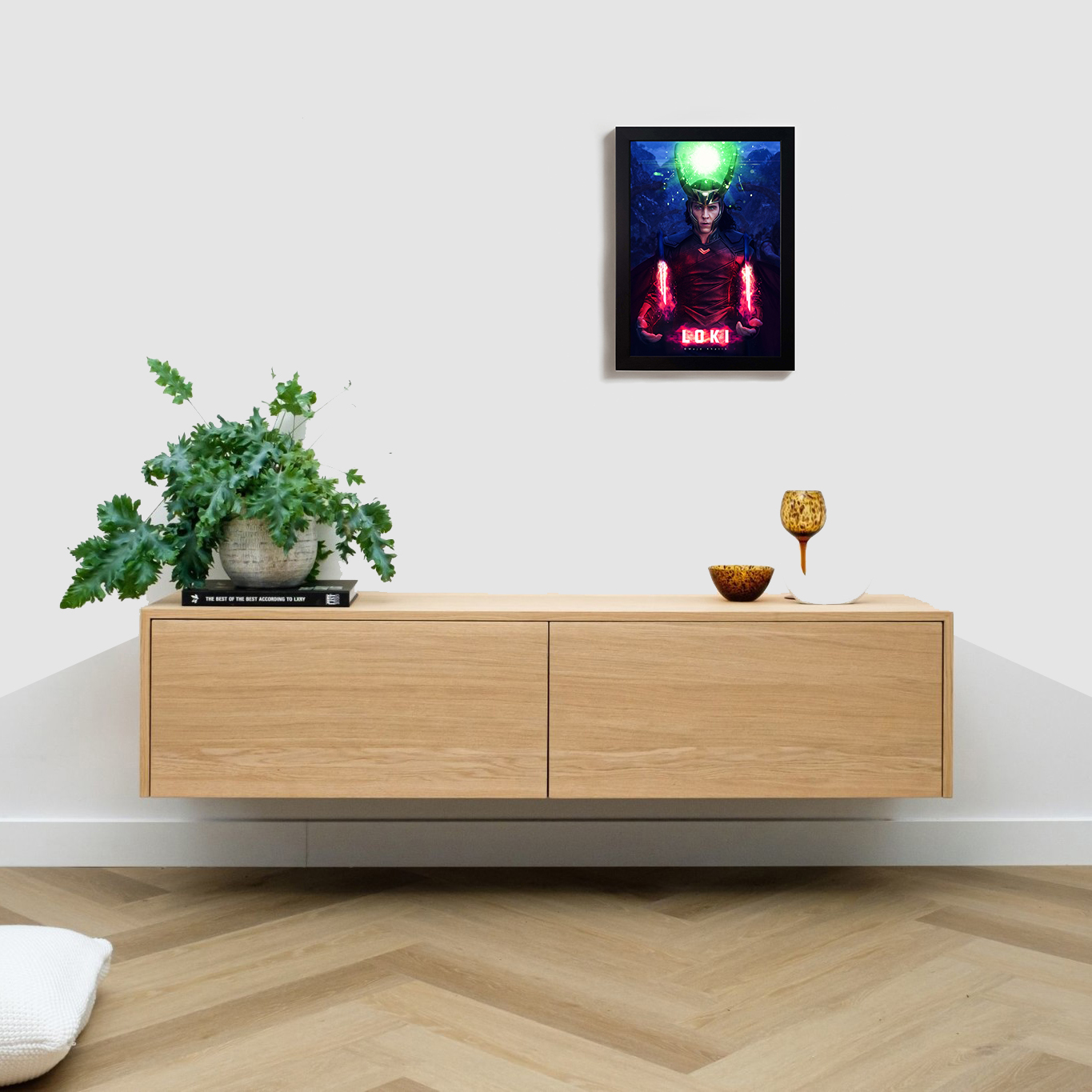 تابلو مدل سریال لوکی مارول loki marvel BL221