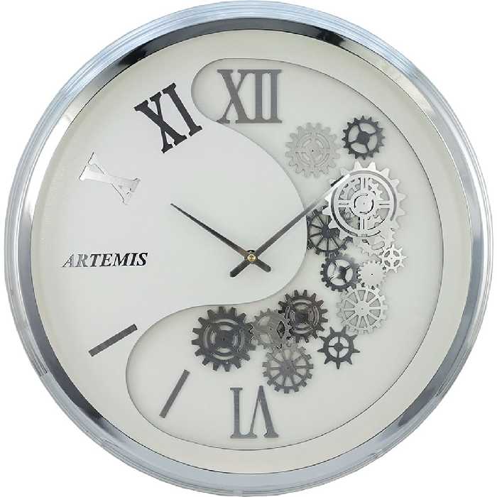 ساعت دیواری آرتمیس کد 2029 Silver نقره ای