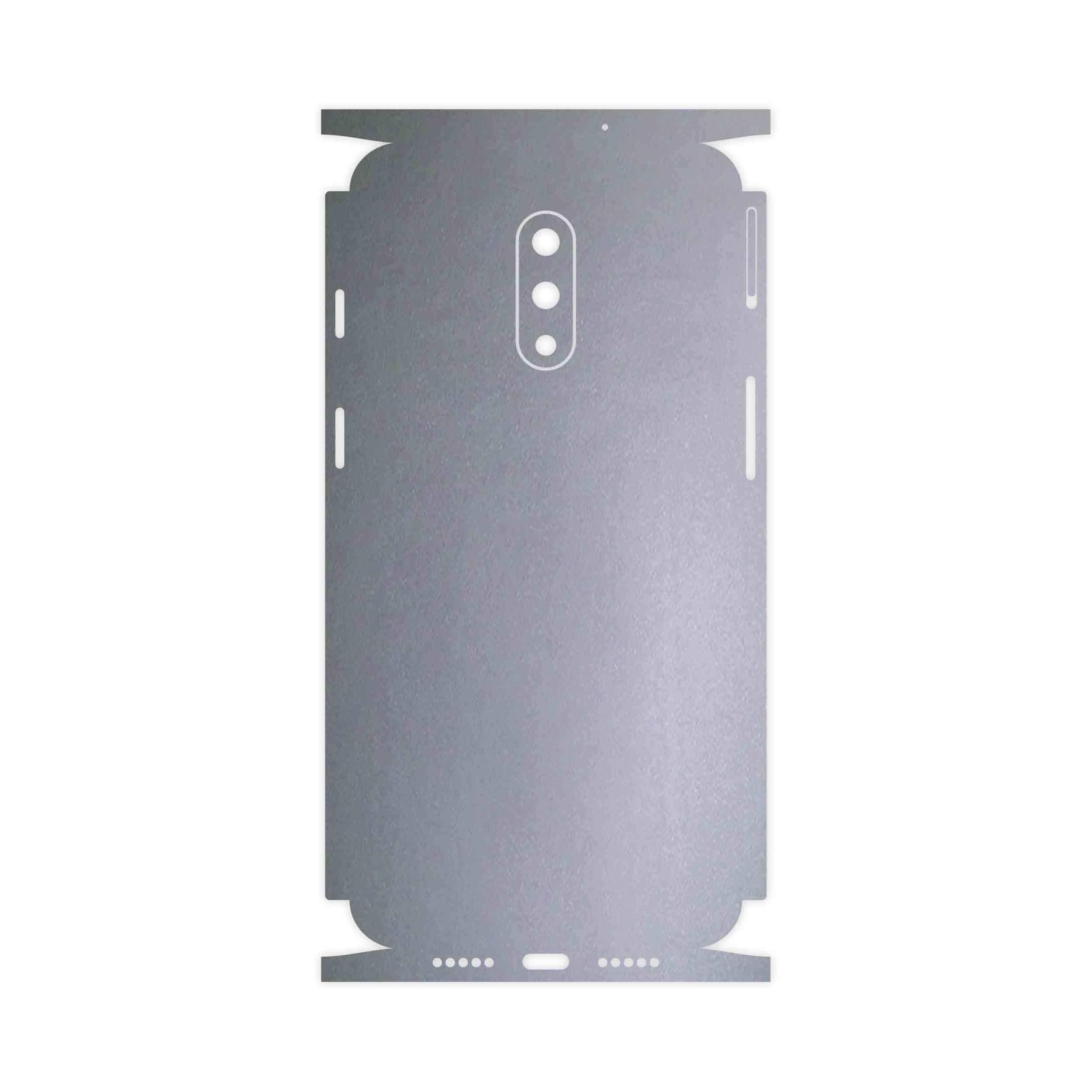 برچسب پوششی ماهوت مدل Matte-Silver-FullSkin مناسب برای گوشی موبایل وان پلاس 7