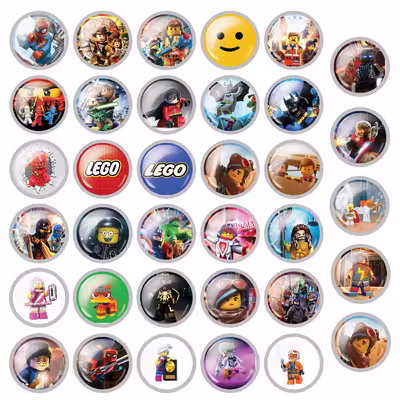 پیکسل مدل انیمیشن لگو کد lego 01 مجموعه 35 عددی