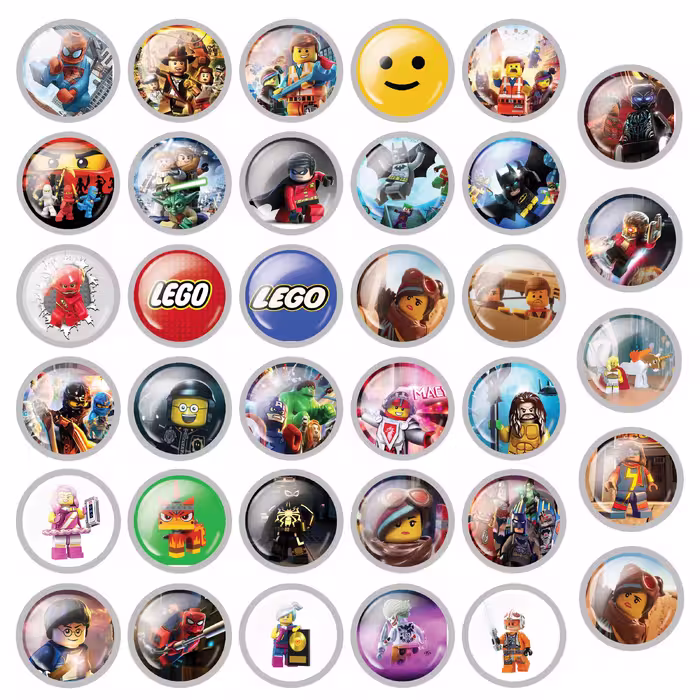 پیکسل مدل انیمیشن لگو کد lego 01 مجموعه 35 عددی