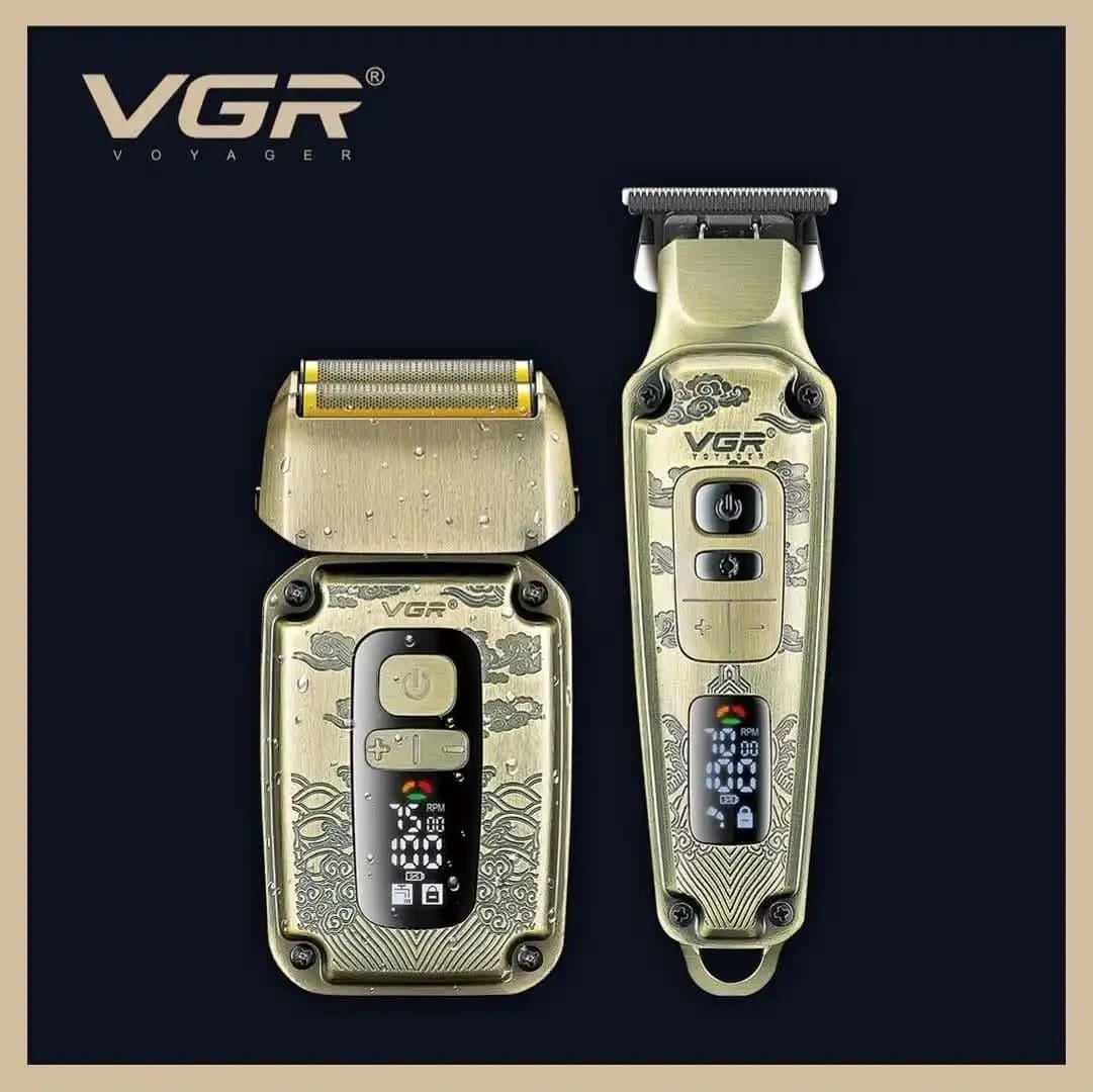 ست دوقلو خط زن و شیور وی جی آر مدل V-641 - فروشگاه رایمون