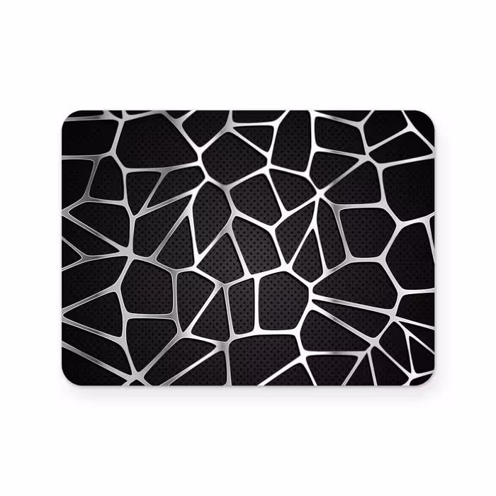 برچسب تاچ پد دسته پلی استیشن 4 ونسونی طرح Silver Metal Net