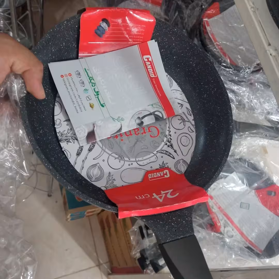 ماهی تابه چدنی 