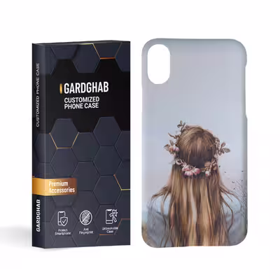 کاور گارد قاب مدل دخترانه مناسب برای گوشی موبایل اپل iphone x/xs
