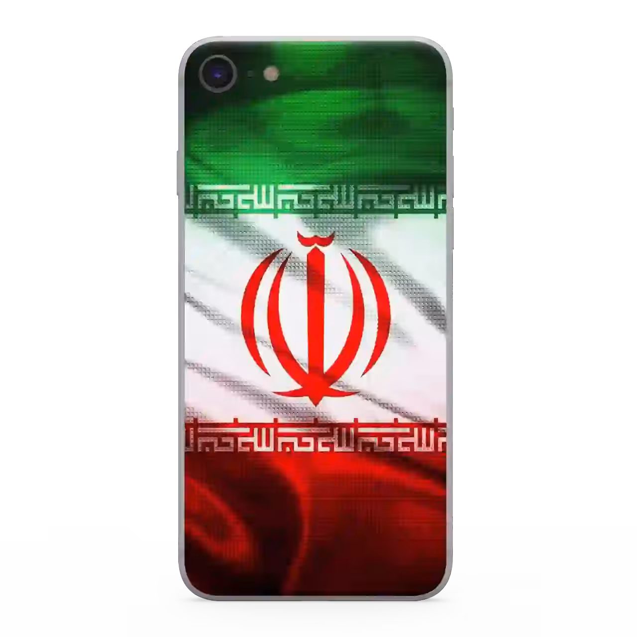 قاب گوشی پرچم زیبای ایران زمین مدل AE2