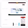 برچسب پوششی ماهوت مدل Penguin مناسب برای تبلت سامسونگ Galaxy Tab A 9.7 2015 T555