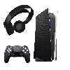 برچسب کنسول بازی PS5 مدل carbon مات مناسب دستگاه دیسک خور