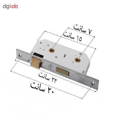 قفل درب چوبی مدل ۰۳۱