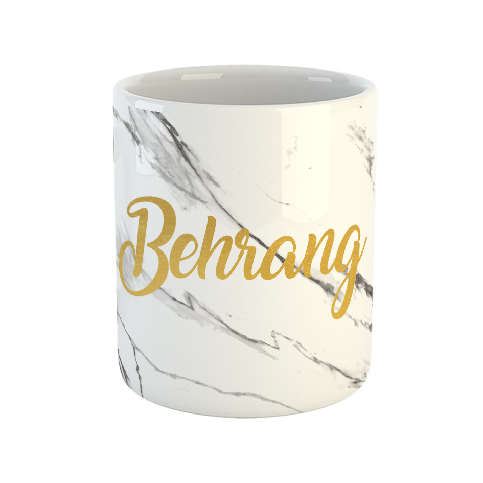 ماگ طرح مرمر مدل بهرنگ