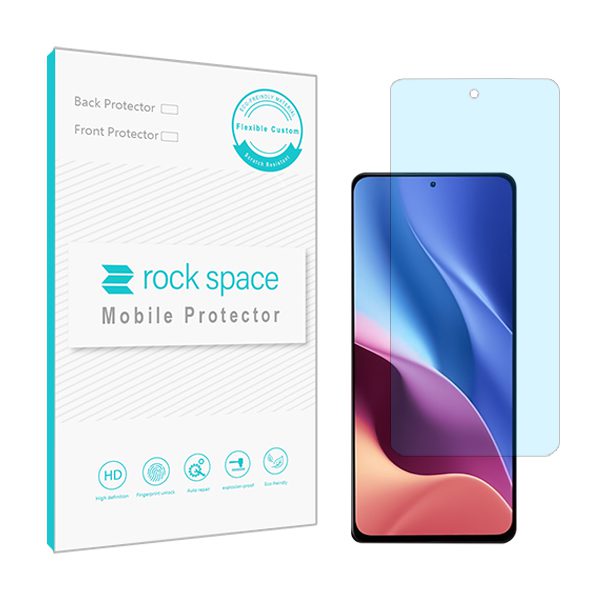 گلس شیائومی Redmi K40 Pro مدل نانو هیدروژل آنتی بلو برند راک اسپیس کد S