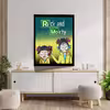 تابلو مدل Rick &amp; Morty کد F-1067