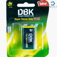 باطری 9 ولت DBK super Heavy Duty plus مدل 6f22