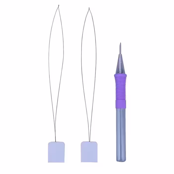 پانچ کچه و سوزن نخ کن کد PN -002 مجموعه 3 عددی