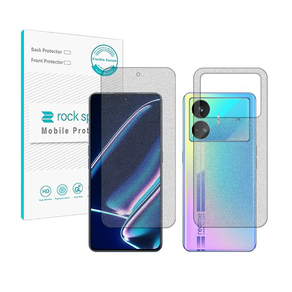 گلس صفحه نمایش و پشت گوشی GT Neo5 SE مدل نانو هیدروژل گیمینگ برند راک اسپیس کد MS