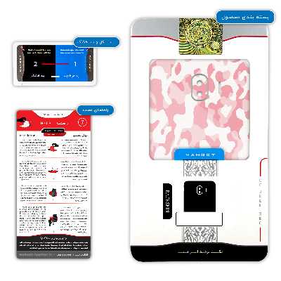 برچسب پوششی ماهوت مدل Army-Pink مناسب برای گوشی موبایل سامسونگ Galaxy J4