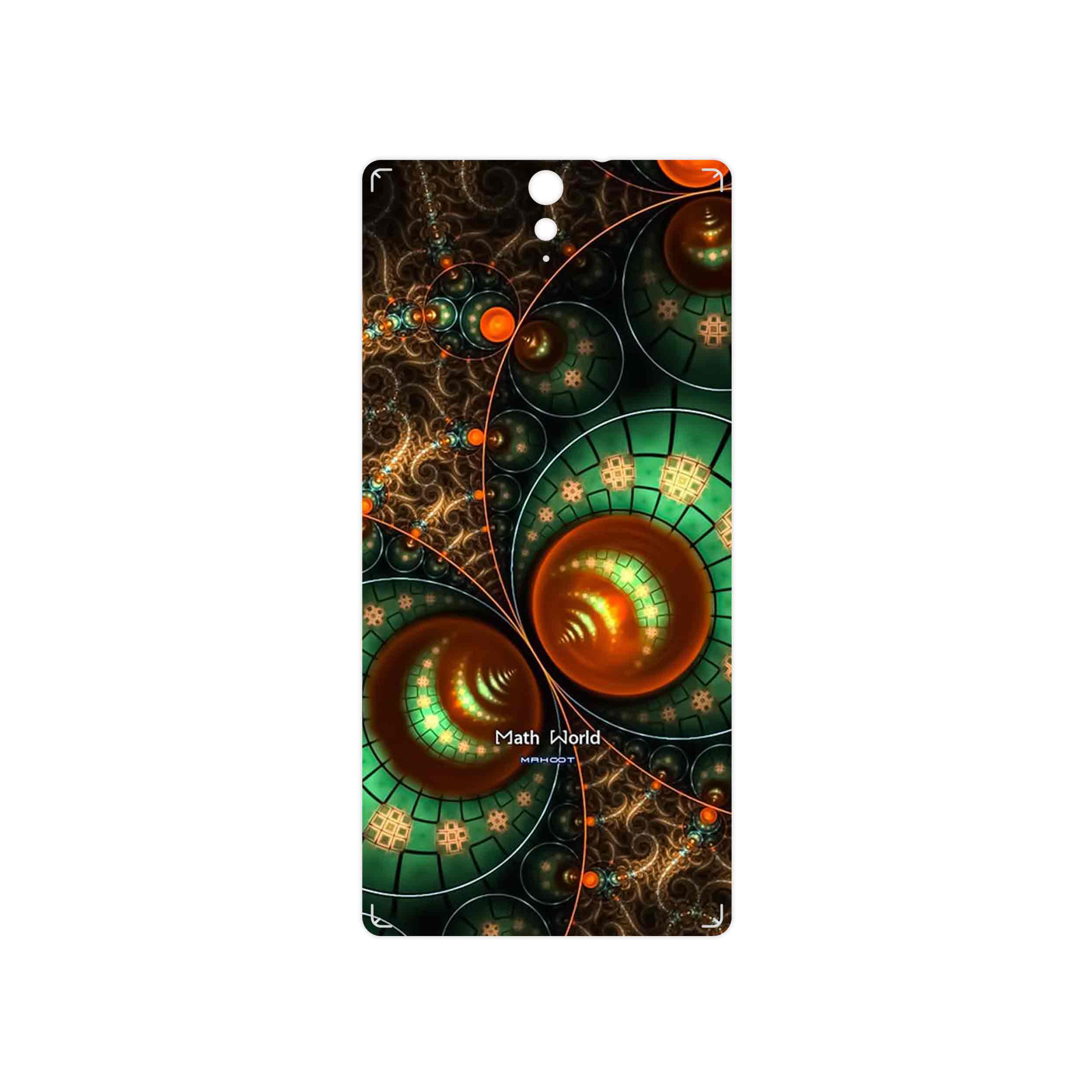 برچسب پوششی ماهوت مدل Mathematical Geometric Shape 3 مناسب برای گوشی موبایل سونی Xperia C5