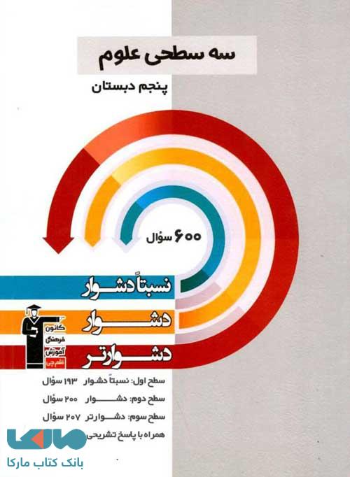 علوم پنجم دبستان سه سطحی قلم چی