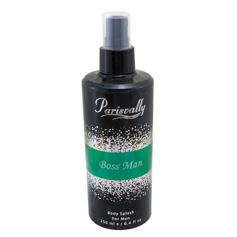 بادی اسپلش مردانه پاریس ولی مدل boss man حجم 250mL