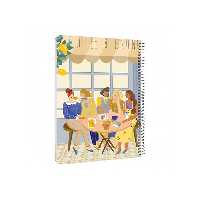 دفتر سیمی سایز A4 کد 21 برند مستر نوت