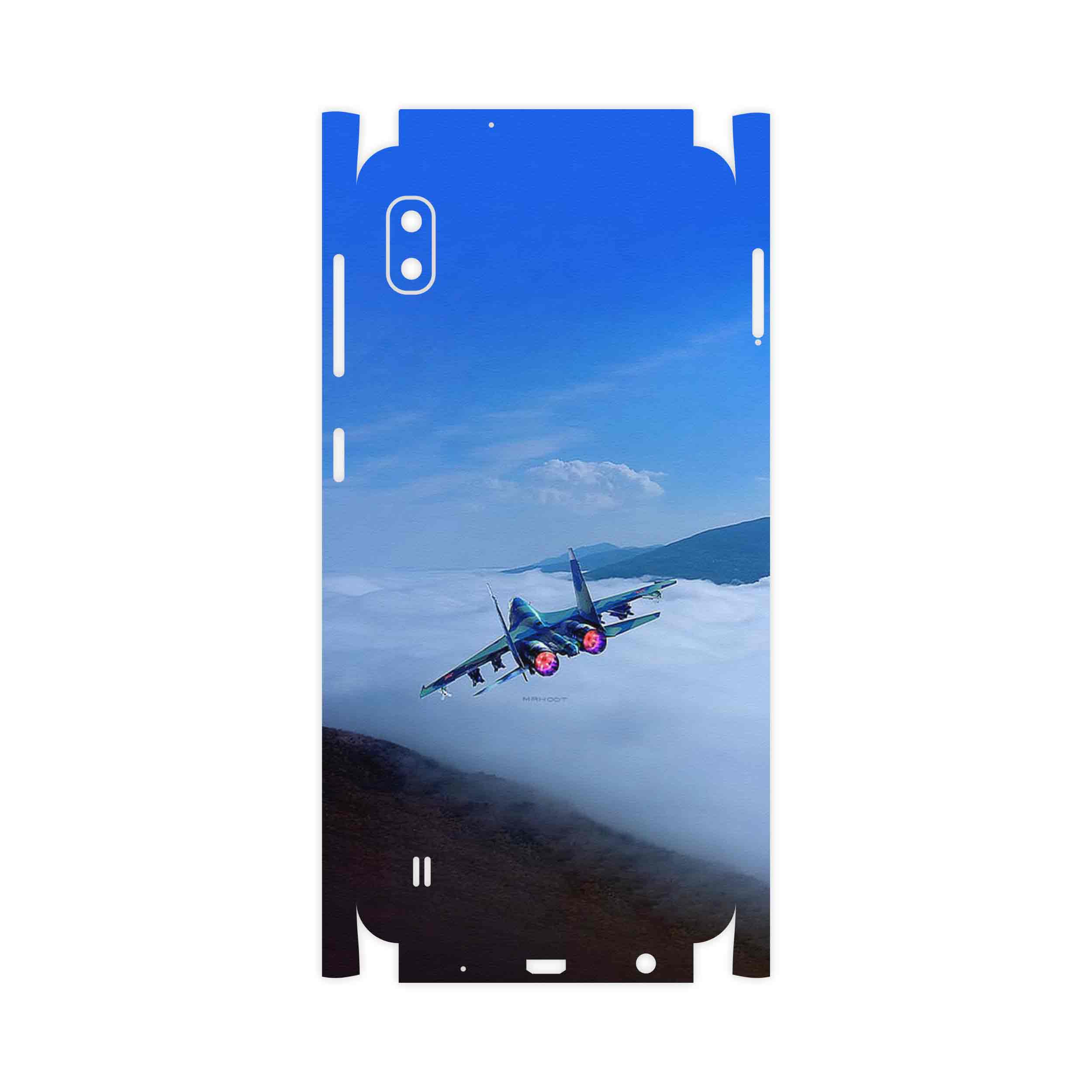 برچسب پوششی ماهوت مدل Fighter plane Su27-FullSkin مناسب برای گوشی موبایل سامسونگ Galaxy A10
