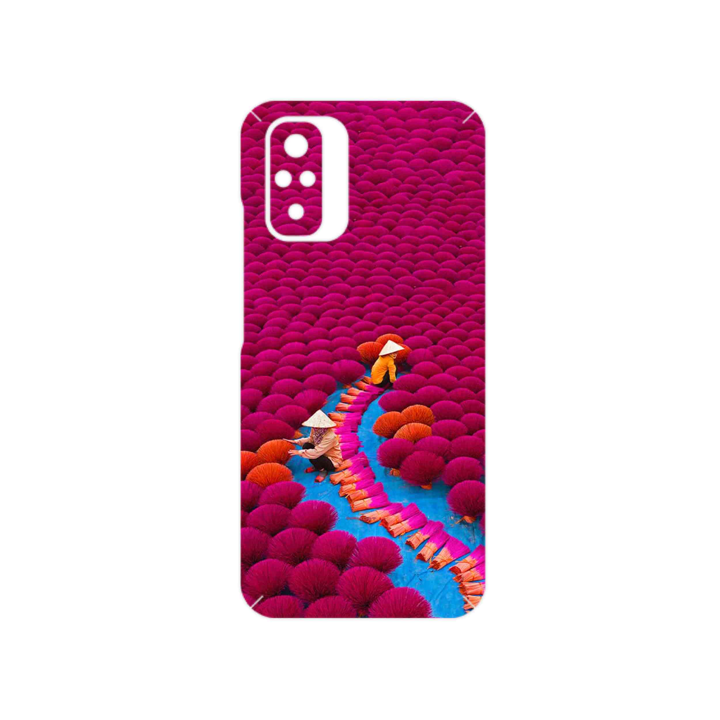 برچسب پوششی ماهوت مدل Vietnam Incense Wood Farms مناسب برای گوشی موبایل شیائومی Redmi Note 10s