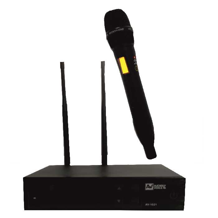 ست میکروفن بی سیم ای وی مدل 1021