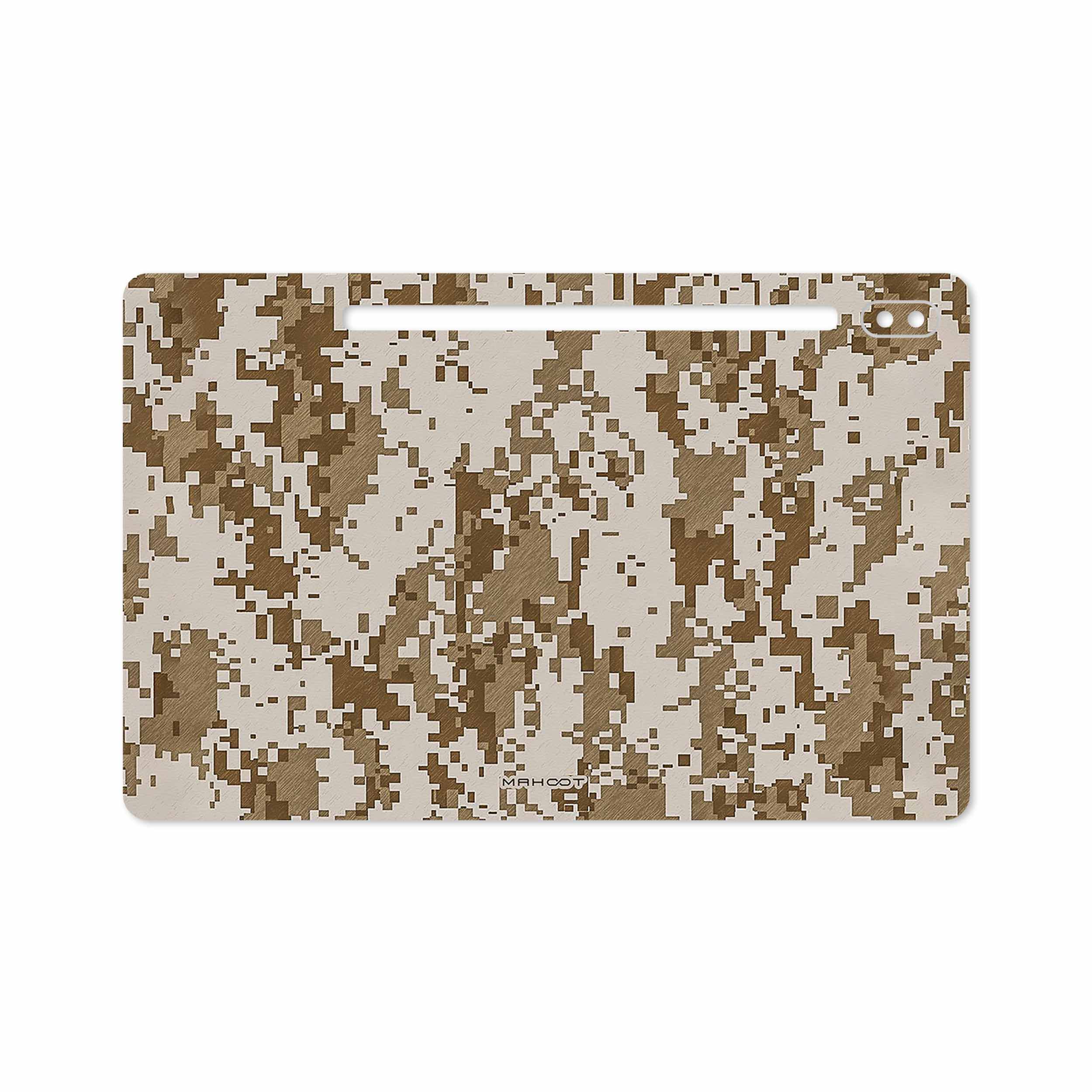 برچسب پوششی ماهوت مدل Army-Desert-Pixel مناسب برای تبلت سامسونگ Galaxy Tab S6 2019 SM-T865