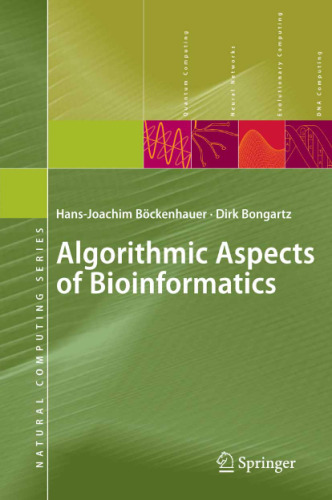 خرید و دانلود نسخه کامل کتاب Algorithmic aspects of bioinformatics