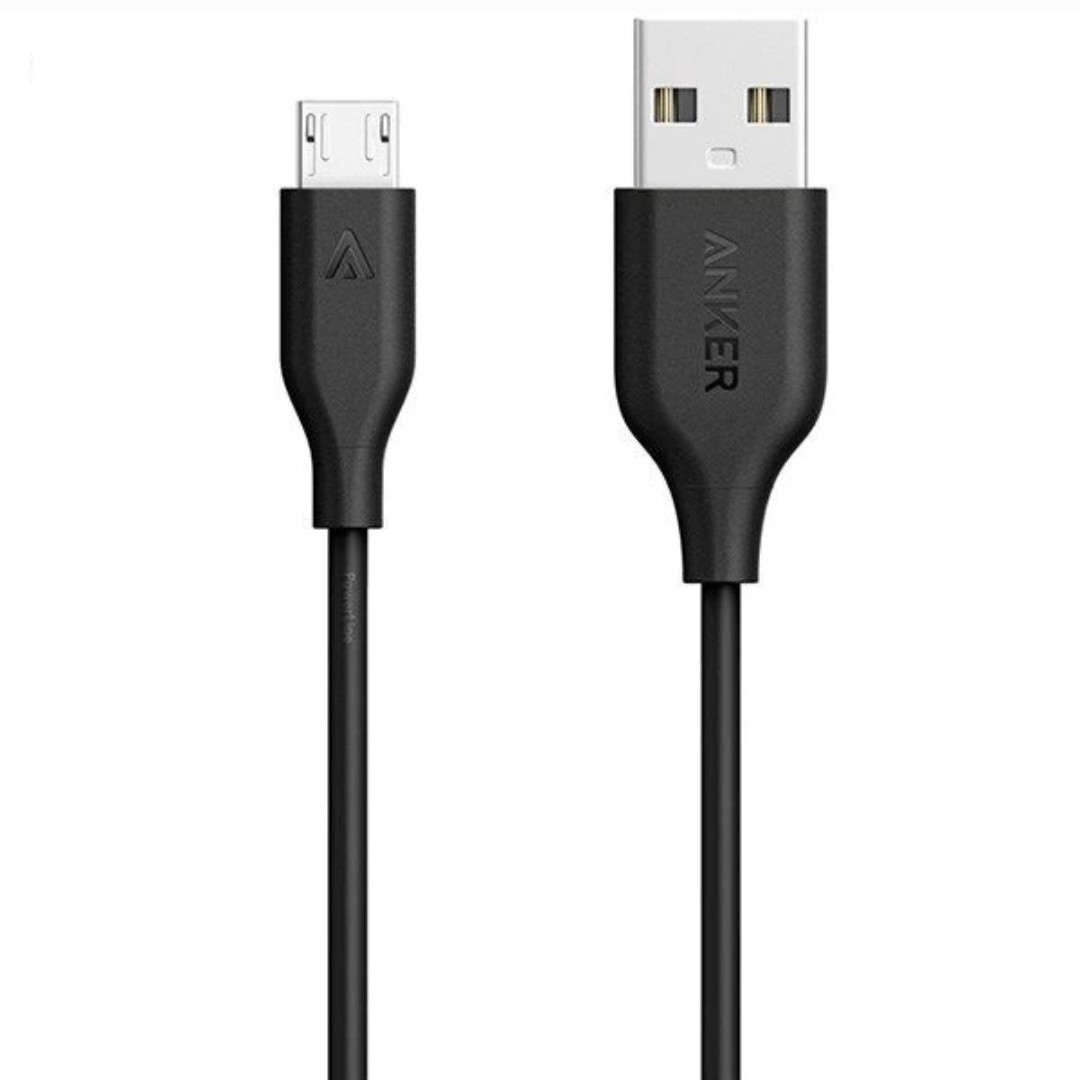 کابل تبدیل USB به microUSB انکر مدل A8133 PowerLine  طول 1.80 متر


