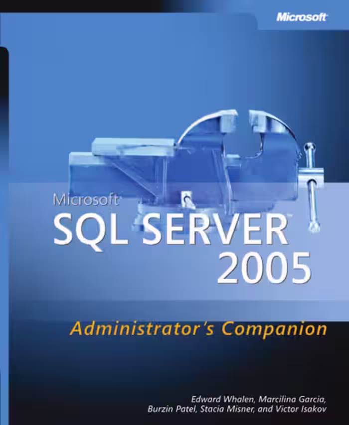 خرید و دانلود نسخه کامل کتاب Microsoft SQL Server 2005 administrator's companion