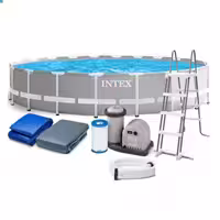 استخر پیش ساخته گرد بزرگ intex سایز 132*732