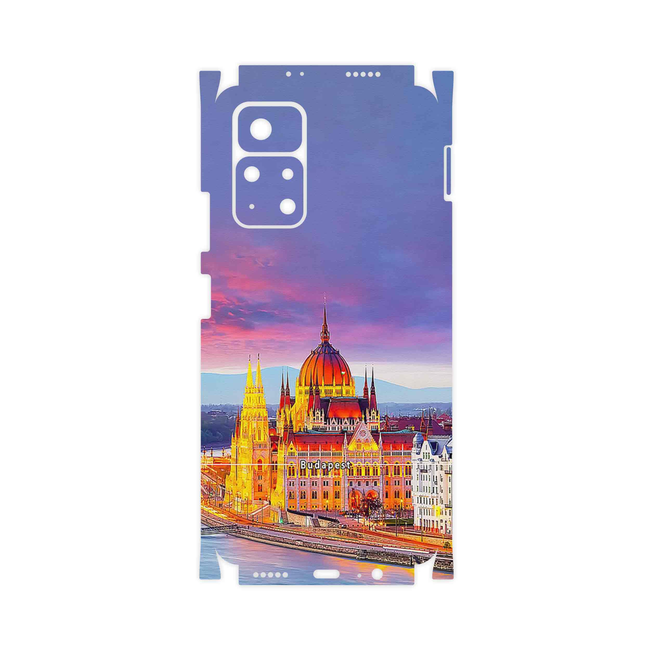 برچسب پوششی ماهوت مدل City of Budapest-FullSkin مناسب برای گوشی موبایل شیائومی Poco M4 Pro 5G
