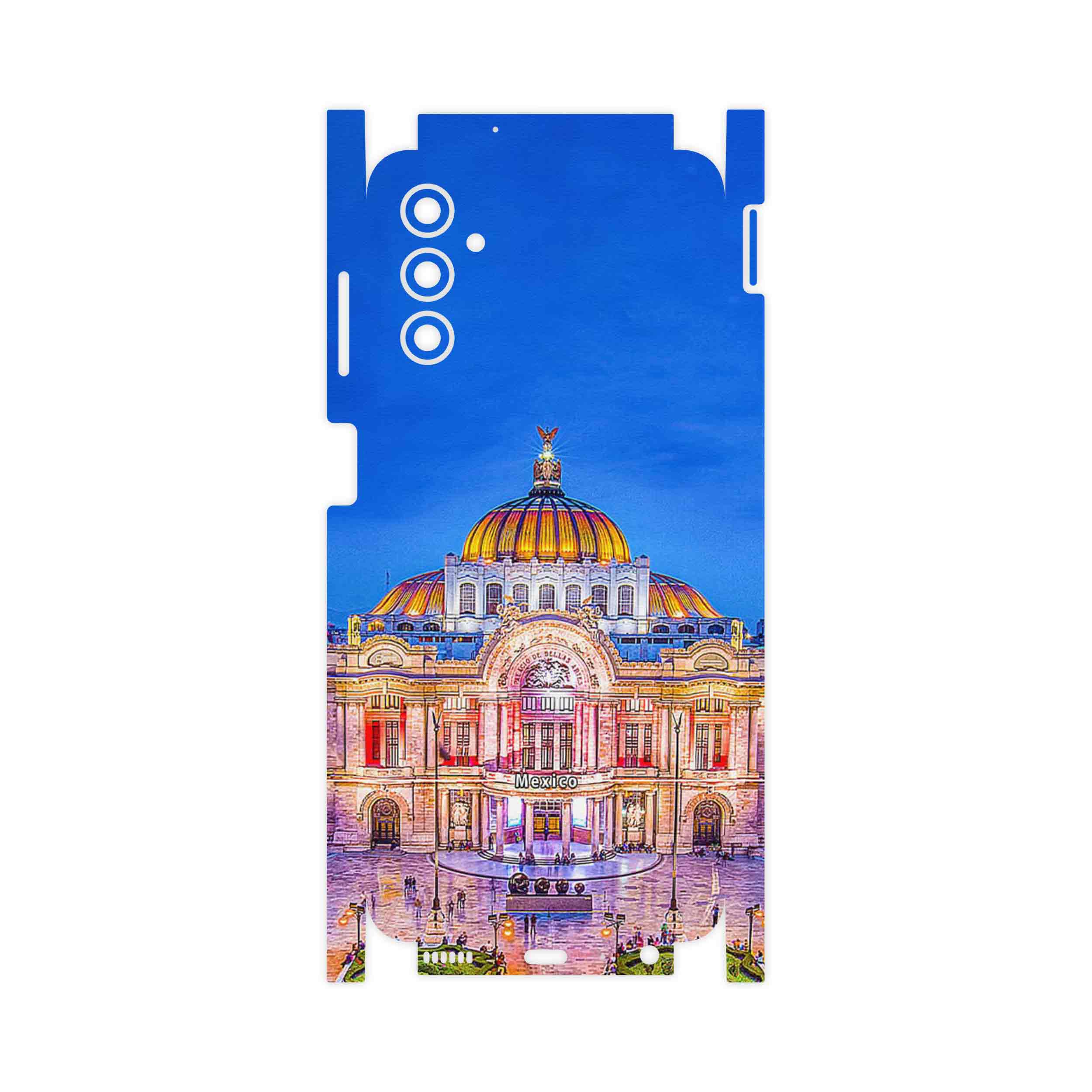 برچسب پوششی ماهوت مدل Mexico City-FullSkin مناسب برای گوشی موبایل سامسونگ Galaxy M13 (India)