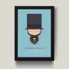 تابلو مدل آبراهام لینکلن Abraham Lincoln کد m2450-b