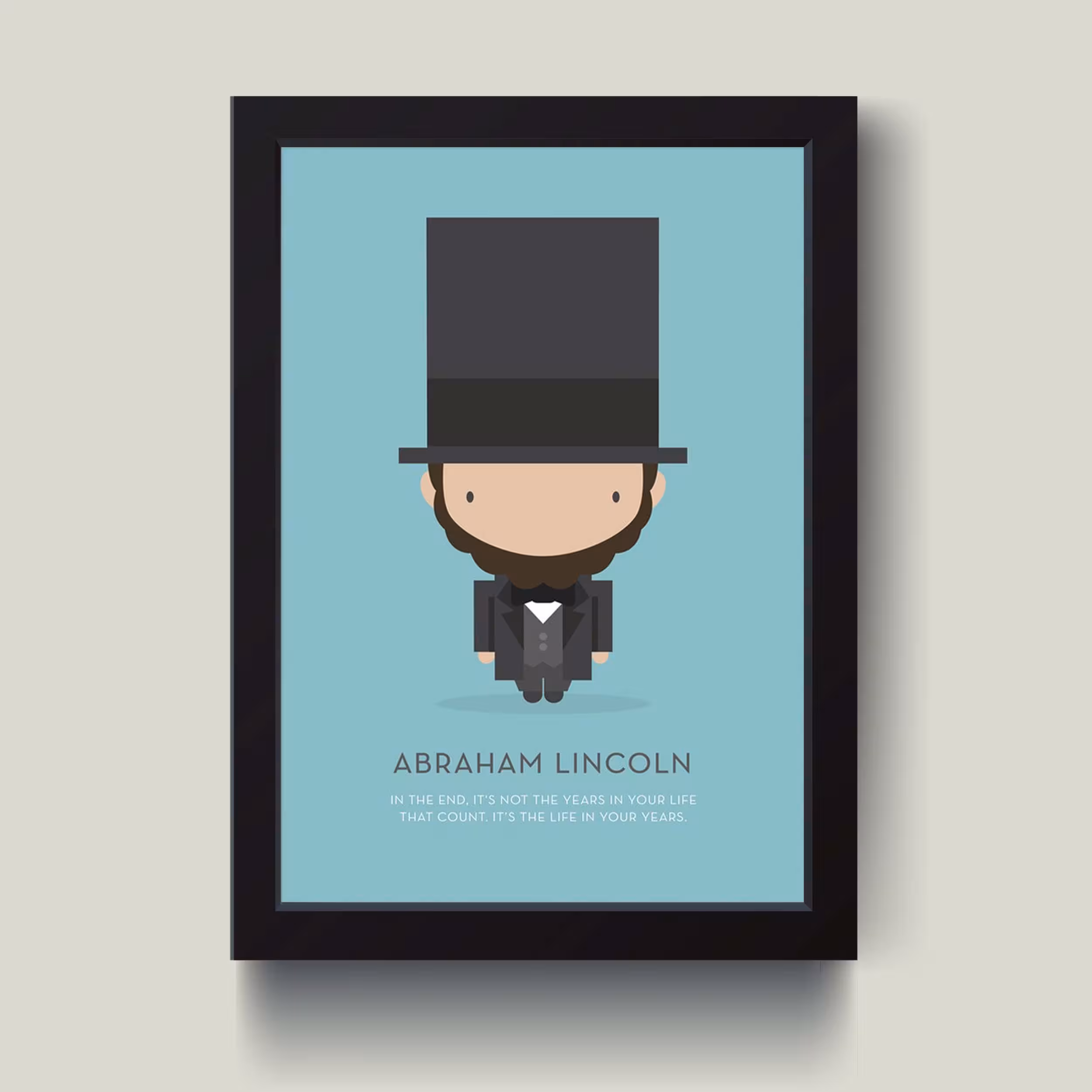 تابلو مدل آبراهام لینکلن Abraham Lincoln کد m2450-b
