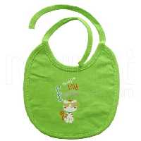 پیشبند نوزادی دخترانه و پسرانه گربه سبز دولو Davalloo