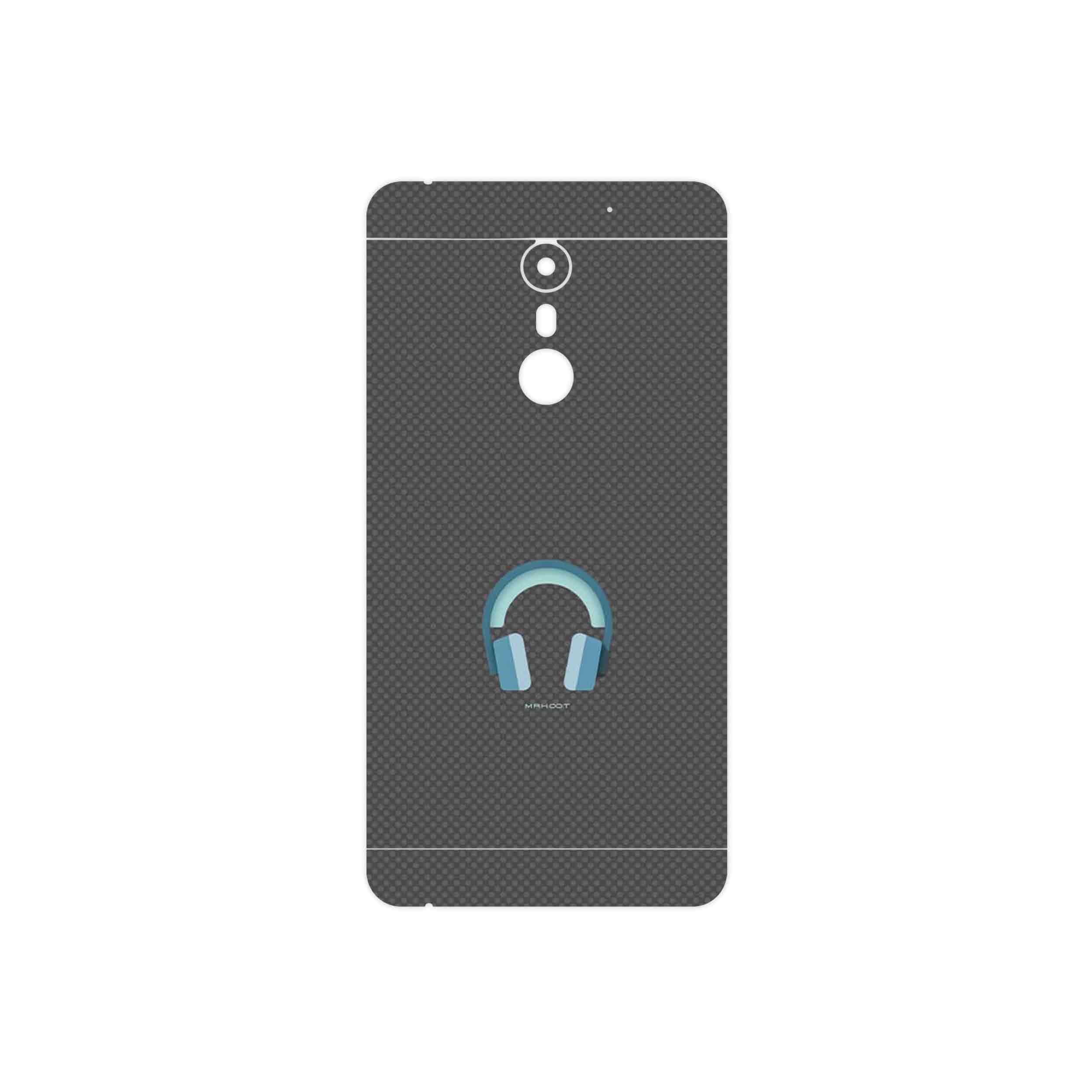 برچسب پوششی ماهوت مدل Minimal Headphone Icon مناسب برای گوشی موبایل یومی Super