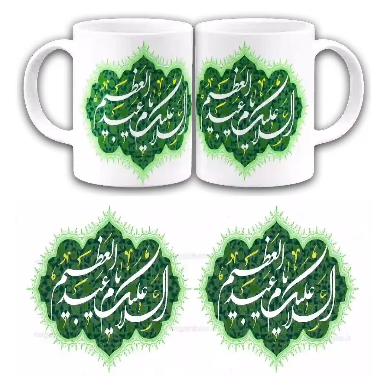 ماگ السلام علیکم یا عبدالعظیم مدل 2U4