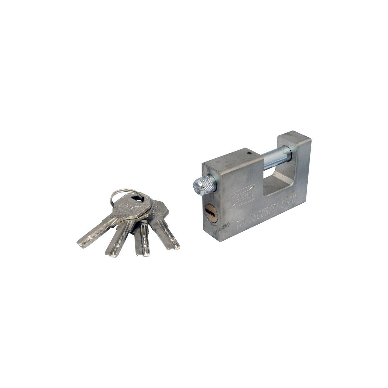 قفل کتابی طرح فولادی 80 SHH LOCK